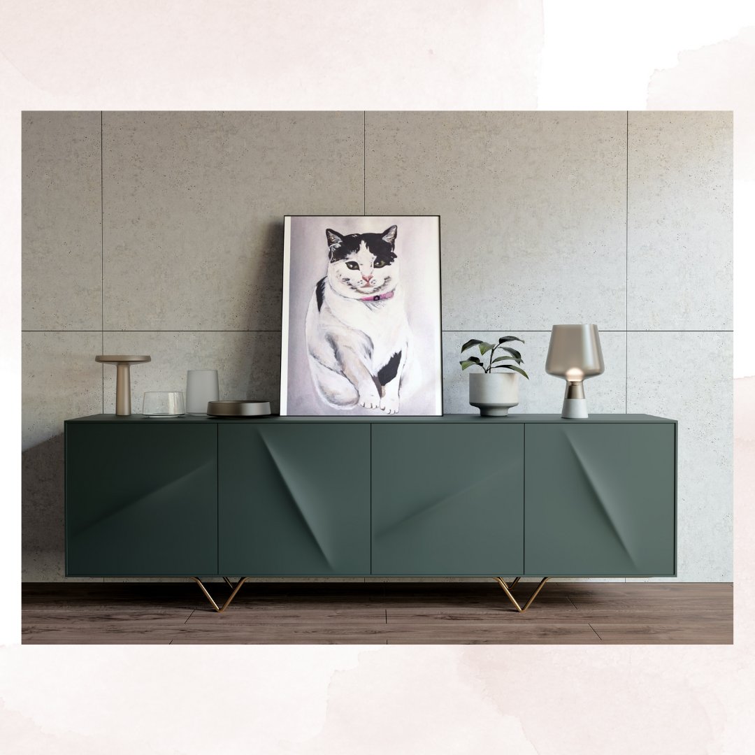 Hand Painted Pet Portrait | Custom Watercolour Dog or Cat Memorial - Image 7